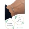 ONDEGO¬Æ HANDMADE in GERMANY Unendlichkeit GESCHENK beste Freundin Armband Freundschaftsarmband