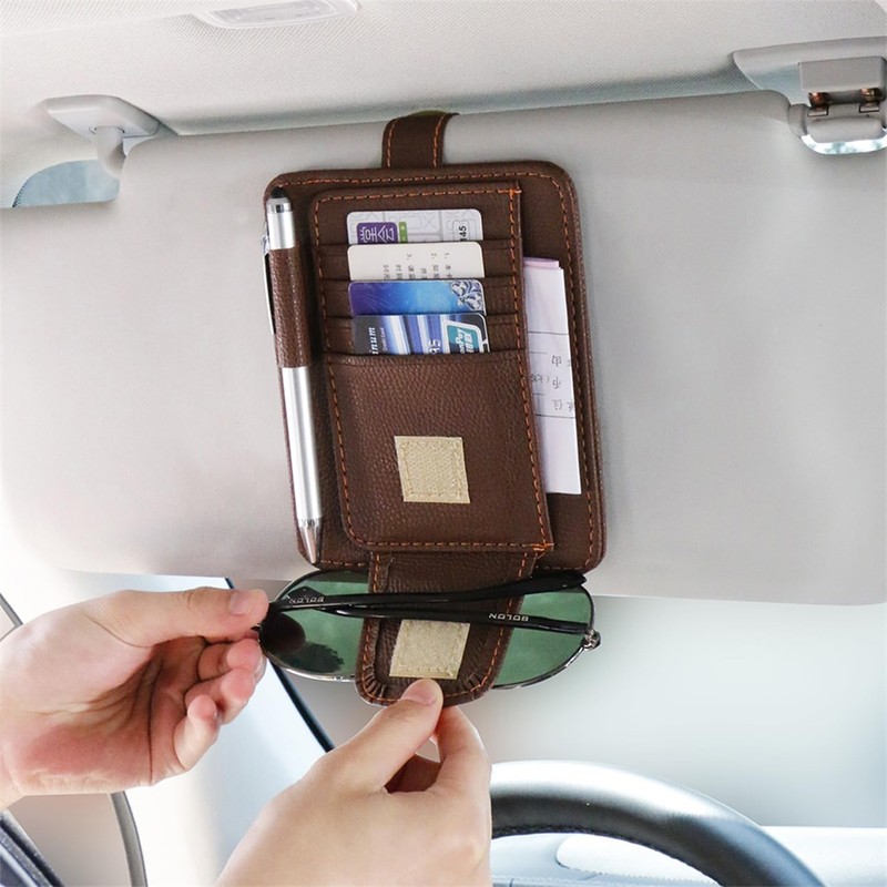 InnoWave Sun Visor Pocket, Compatible RAV4 Love Four Sun Visor,