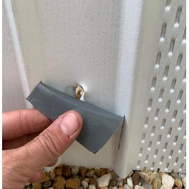 A.A Stick N Repair Cracked Bathtub, Pool Liner, Roof, Skylight, Vinyl Skirting, Siding Repair Kit (Black)