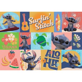Trefl Lilo & Stitch Hawaiian Adventures - 200 Piece Puzzle - Colourful Puzzle with Characters from the Movie - Creative Entertainment Fun for Children Aged 7+