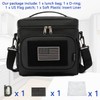 FlowFly Tactical Lunch Bag Large Insulated Lunch Box Cooler Tote