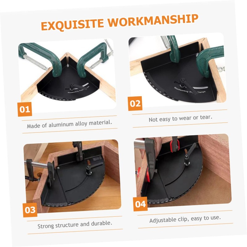 TEHAUX Corner Clamp Clamp for Woodworking for Photo Frames Door