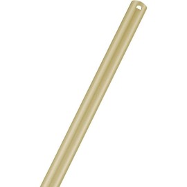 Accessory - Extension Stem-0.45 Inches Wide-12 Inch Down Rod Length-Satin Brass Finish