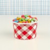 GINGHAM CHILI BOWLS - Party Supplies - 12 Pieces