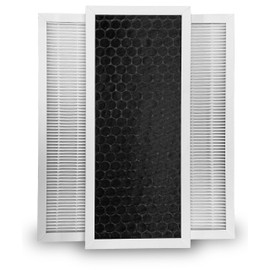 990051000 [Upgraded] True HEPA Filter Replacement Compatible with Hamilton Beach TrueAir Models 04383, 04383A, 04384, 04385, 04386, by Natural-Breeze for Compact Pet Air Purifiers