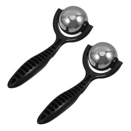 KOMBIUDA 2pcs Massage Ball Set Hand Massager Massage Roller for Back Massager Ball for Muscles Just