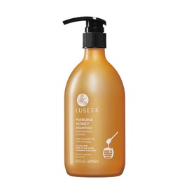 Luseta Manuka Honey Shampoo Moisturizing for Dry Damaged Hair Hydrating Formula Repairs Frizz, Adds Shine for Dull Hair 16.9oz