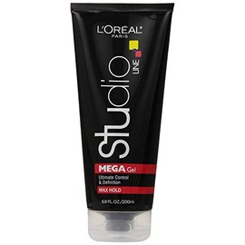 L’Oreal ParisStudio Line Head Lock Mega Hard Hold Gel 6.80 oz (Pack of 5)
