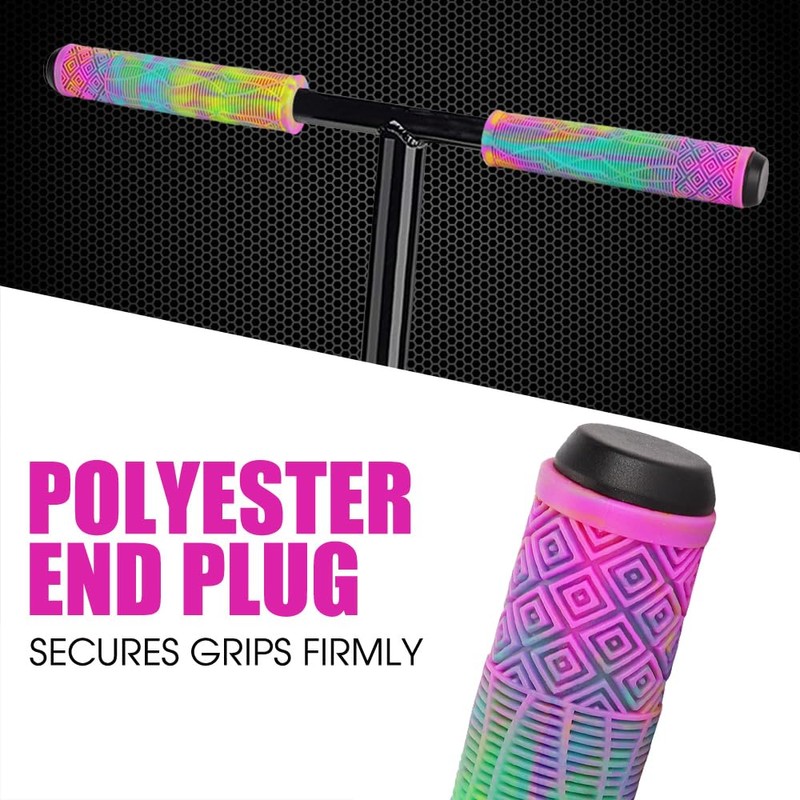 Scooter Grips - Mixed Color Bike Bicycle MTB Handlebar Grips