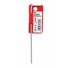 BONDHUS Hexagon Ball Point L-Wrench Extra Long 0.1 inch (2.5 mm) Short Hand: 0.8 inch (20 mm), Long Hand: 4.5 inches (115 mm), Plated JB2.5MM No. 17054