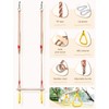 YOHOOLYO Trapeze Bar Swing Set Hanging Bar Rings for Kids