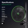 VIVOSUN AeroWave E6 Gen2 6" Grow Tent Clip Fan 5/10