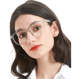 MARE AZZURO Large Bifocal Reading Glasses +2.5 Women Blue Light Blocking Readers 1.00 1.25 1.50 1.75 2.00 2.25 2.50 2.75 3.00 3.50 (Grey, 2.5)