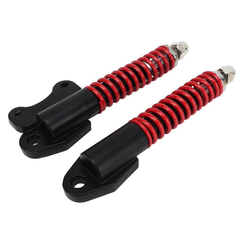 Scooter Shock Absorber Stainless Steel Spring Black Red Safe Stable