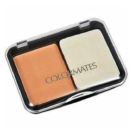 Colormates Compact Makeup Medium (Beige) (4 Count) (Matte Finish) (Paraben Free) (Palette)