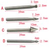 CHILDWEET Rotary Burr Drill Bits Set 10 Pcs High-Speed Steel
