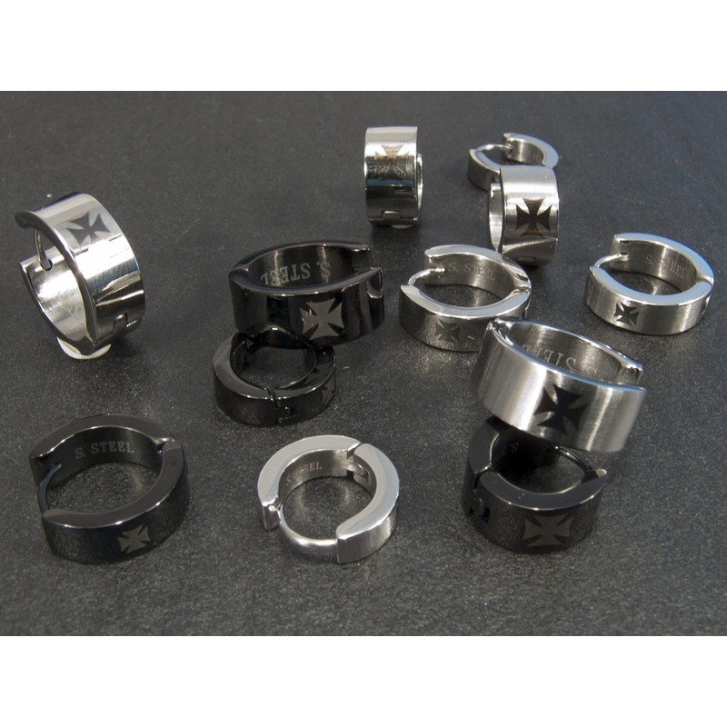 Fly Style® – 1 Pair – 5 mm Stainless Steel