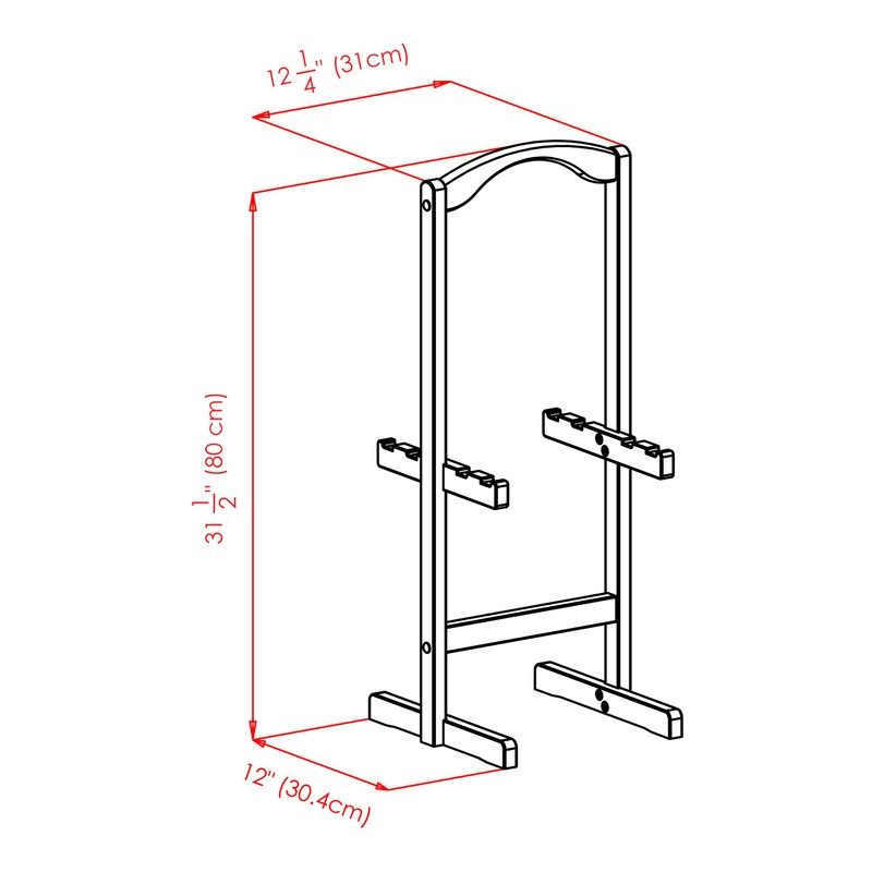 Winsome Dylan Snack Table Set with Stand, for Living Room,