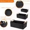 WLHFDC Felt Basket Storage, Storage Box, Felt Basket, Small Thickened