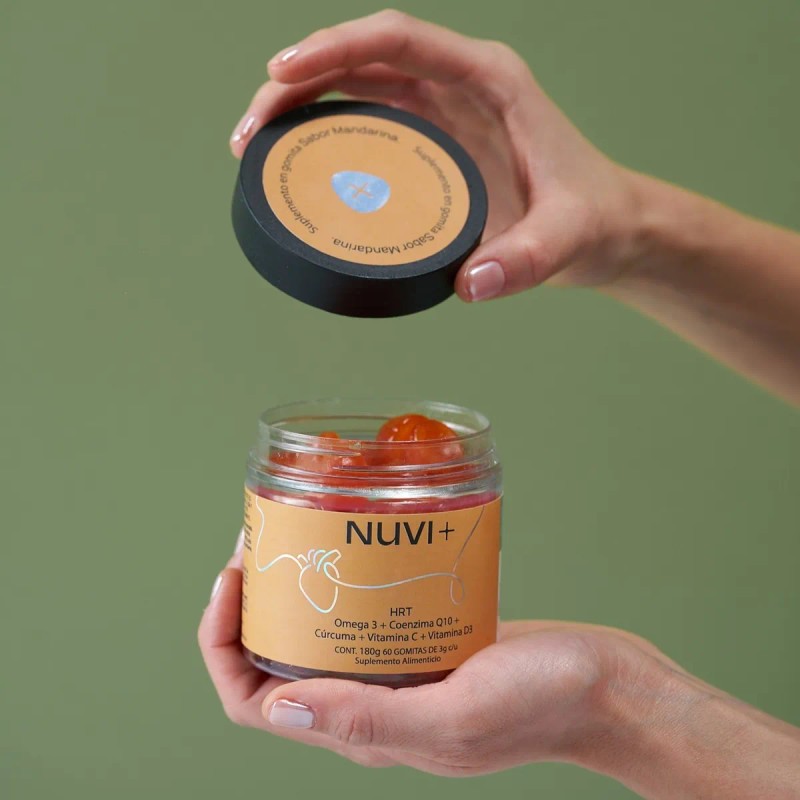 Nuvi+ Gomitas De Omega 3, Coq10, Vit D3, S/azúcar Y