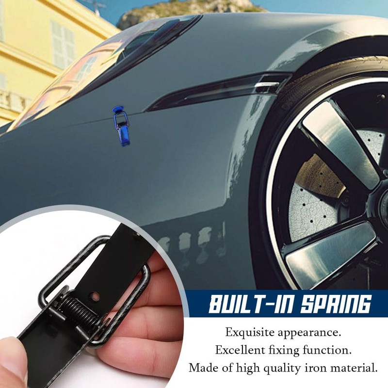Tecledsn 2PCS Car Bumper Clip Hasp, Bumper Holder Clips, Durable