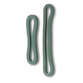 Chapuis LAST4 10-er Set Vierkant-Gummibänder für Camping - Breite 5 mm - Länge 120 mm