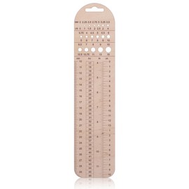 VYIBPDY Sock Ruler, Sock Boards, Knitting Accessories, Gauge 2mm - 10mm, a