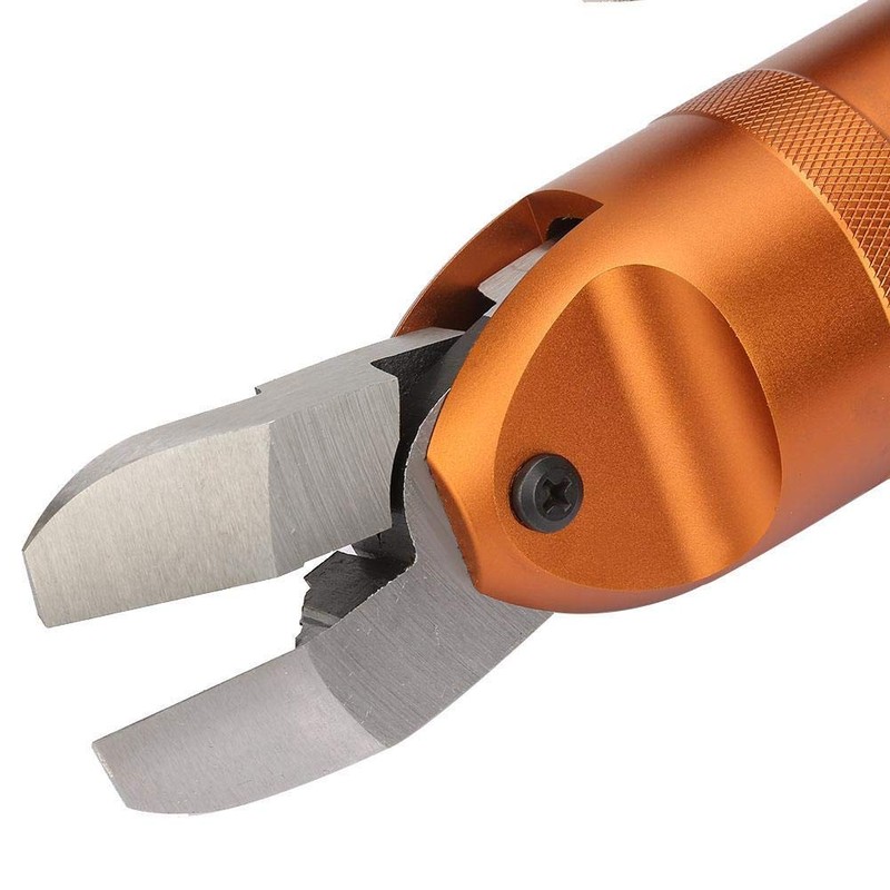 Air Scissors Pneumatic Nipper, 10mm/6.5mm Wire Diagonal Crimping Pliers HS30