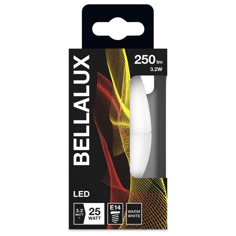 Bellalux LED Bulb, 3.2 W, White