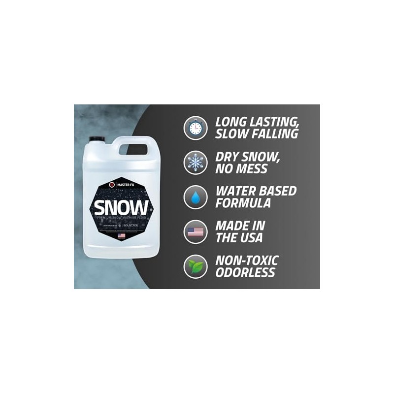 Snow Machine Fluid - Evaporating Snow Machine Fluid - Creates