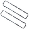 Opuladuo 2PC 10 Inch Chainsaw Chains, Replacement Chain for WORX