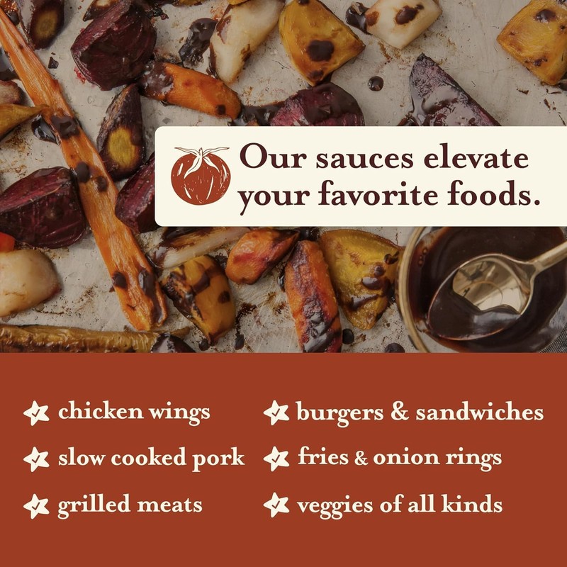 Brownwood Farms BBQ Sauce, Made in Small Batches, Sweet and