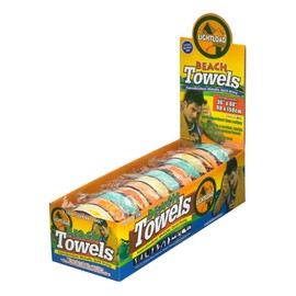 Lightload Beach Towels Fits in Your Pocket 12 Pack 36x60" 5oz