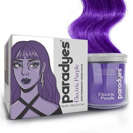 Paradyes Ammonia Free Electric Purple Semi-Permanent Hair Color (120g)