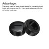 sourcing map Carbon Brush Holder Cap Motor Electric Brush Plastic