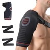 Asheyyaa Rotator Cuff Shoulder Support for Women Men, Adjustable Shoulder