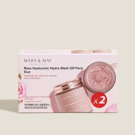 Mary&May [Mary&May]Rose Hyaluronic Hydra Wash Off Pack Duo (125g * 2ea)