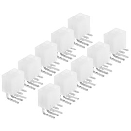 Happyyami 10 Unidades Conector de Alimentación y Amplia Compatibilidad Fácil Instalación de 6 Terminales, Aleación y Plástico para Tarjeta Gráfica par