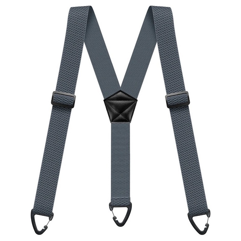 Heavy Duty Suspenders for Men Work Biker Outdoor 3.8cm Wide