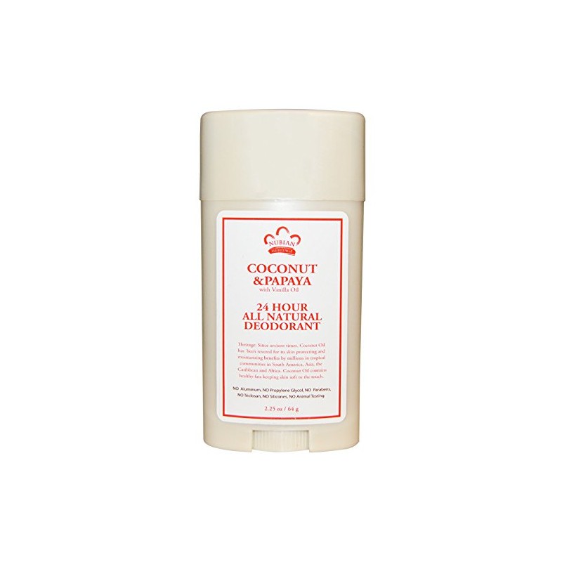 Nubian Heritage Deodorant Cocnut Pappaya