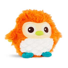 B. toys - Plush Orange Owl Stuffed Animal - Soft & Colorful Owl Toy - Toys for Baby, Toddler, Kids - Fluffy Funkies - Ola Owl - 0 Months +