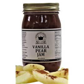 Vanilla Pear Jam, 18 oz