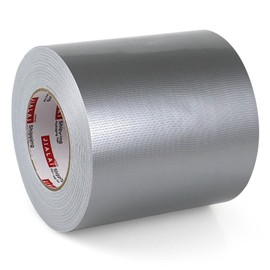 JIALAI HOME Duct Tape 6" Wide, 6 inch Duct Tape Heavy Duty Waterproof, 55 Yards (164 ft) Silver, UV Resistant for Crafts, Home Improvement, Repairs, & Projects