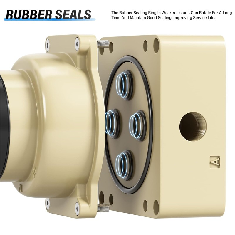 TAILONZ PNEUMATIC Rotary Lever Hand Valve HV-03 3/8”BSP Air Flow