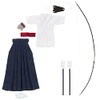 For Piconemo 1/12 Bow Uniform Set, White and Navy Blue