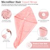 Glamza Microfibre Hair Towel Wrap Super Absorbing Twist Turban Hair