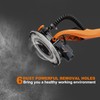 MAXXT 9" (225mm) PU White One-Piece Drywall Sander Discs with