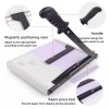 ZEQUAN A4 Paper Cutter Heavy Duty Metal Base, Stack Paper