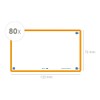 Oxford Flash 2.0 Index Cards A7, Flashcards, 75 x 125