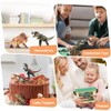 OENUX Dinosaur Toys for Kids 3-5,12pcs Realistic Jurassic Dinosaur Figures